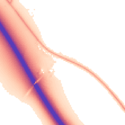 Night-time road noise heatmap for OX9 7ED