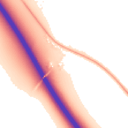 Night-time road noise heatmap for OX9 7EG