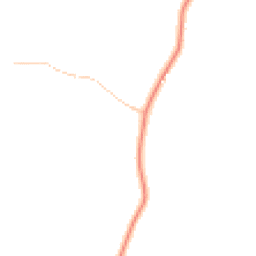 Daytime road noise heatmap for OX9 7HE