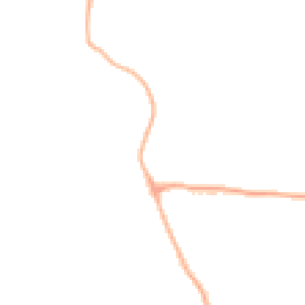 Night-time road noise heatmap for PE11 3GR