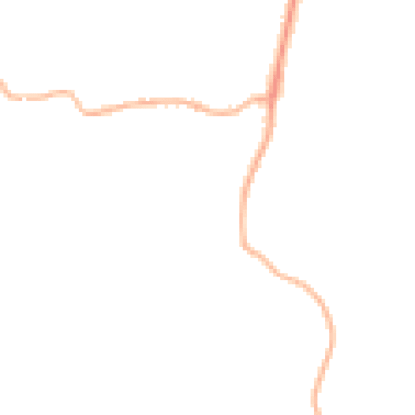 Night-time road noise heatmap for PE11 3YT