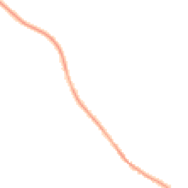 Night-time road noise heatmap for PE11 4NE