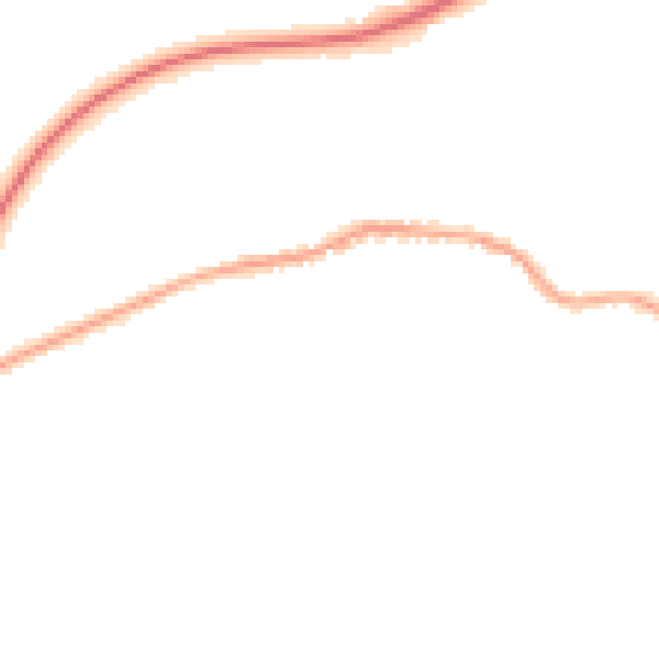 Night-time road noise heatmap for PE11 4XJ
