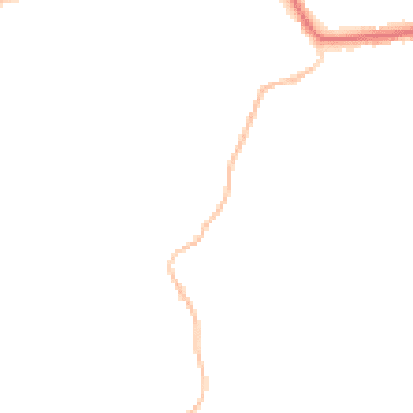 Night-time road noise heatmap for PE14 0AD