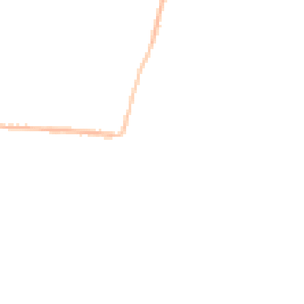 Night-time road noise heatmap for PE14 0HG