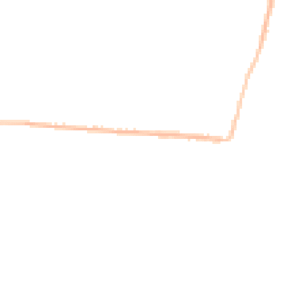 Night-time road noise heatmap for PE14 0HP