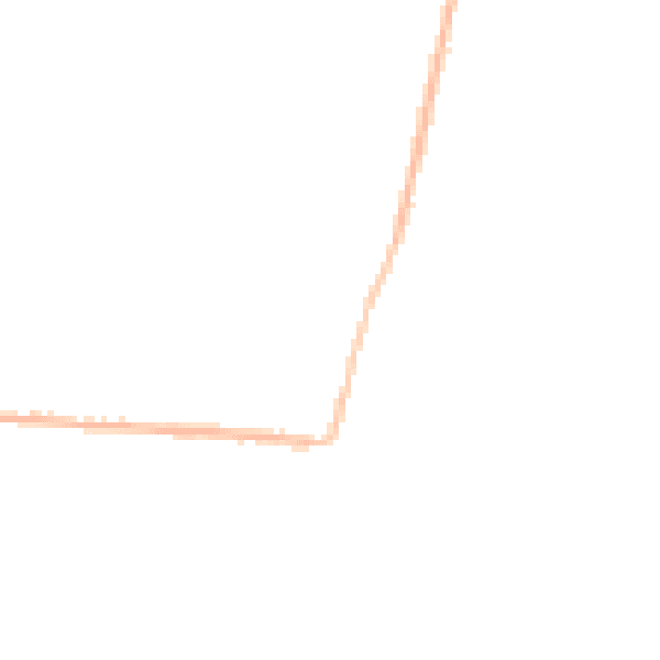 Night-time road noise heatmap for PE14 0HU