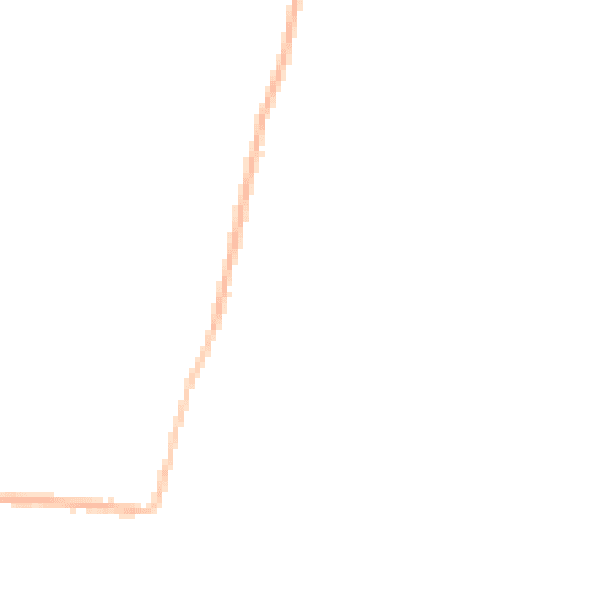 Night-time road noise heatmap for PE14 0JG