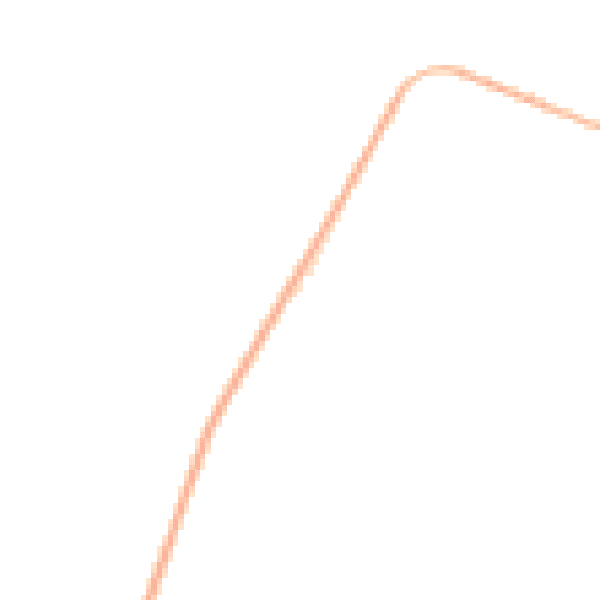Night-time road noise heatmap for PE14 0LZ