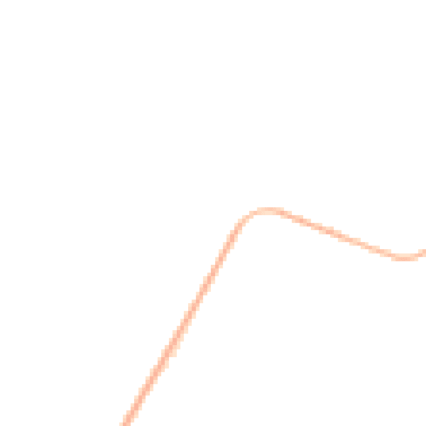 Night-time road noise heatmap for PE14 0NE