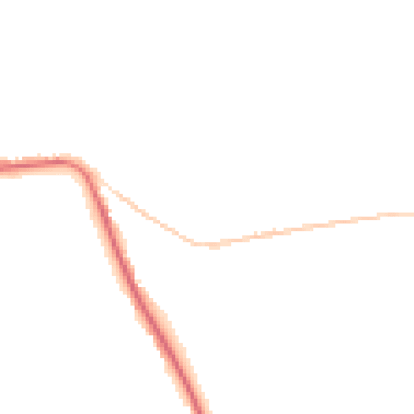 Night-time road noise heatmap for PE14 8AJ