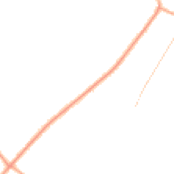 Daytime road noise heatmap for PE14 8JF