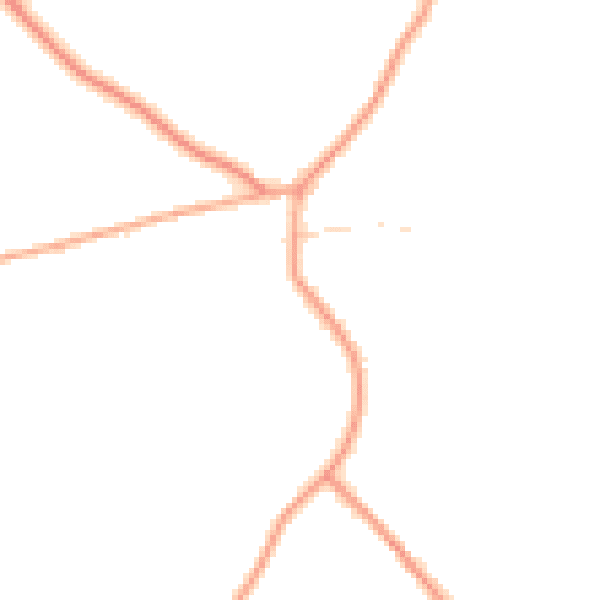Daytime road noise heatmap for PE14 8TP
