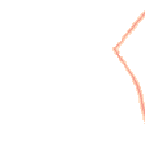 Night-time road noise heatmap for PE14 9EP