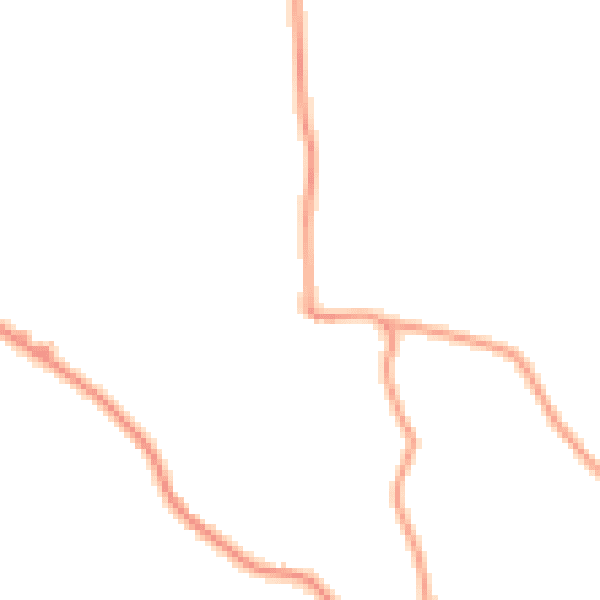 Daytime road noise heatmap for PE20 1AG