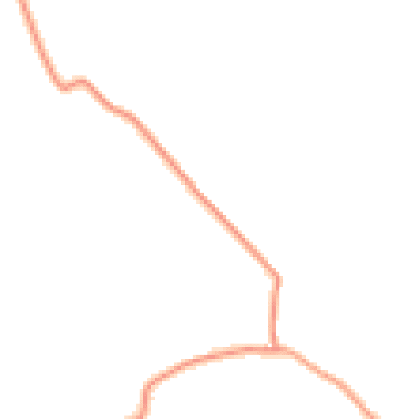 Daytime road noise heatmap for PE20 1BA