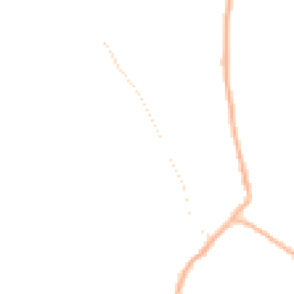 Night-time road noise heatmap for PE20 1BQ
