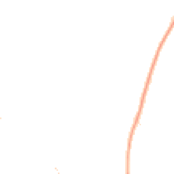 Night-time road noise heatmap for PE20 1BT