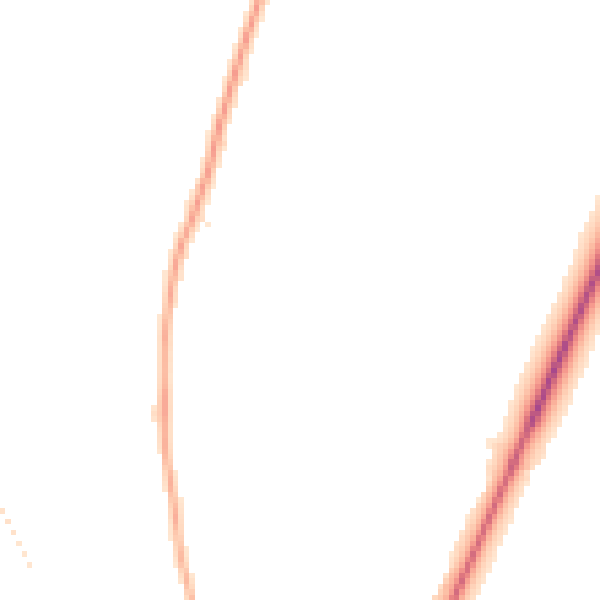 Night-time road noise heatmap for PE20 1BX