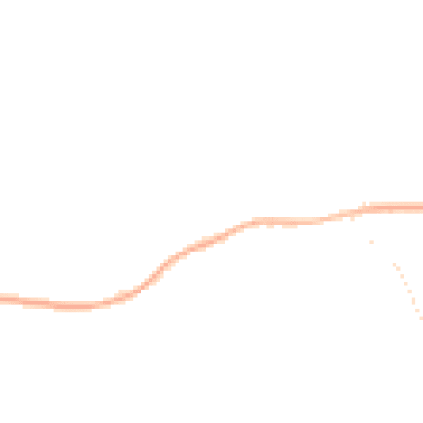 Night-time road noise heatmap for PE20 1DF