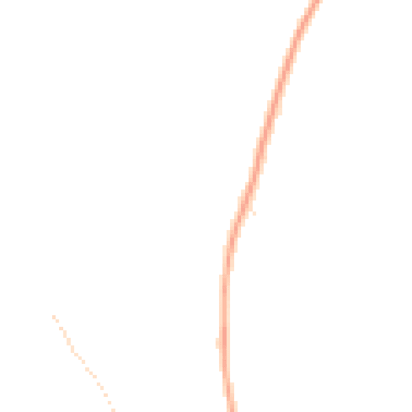 Night-time road noise heatmap for PE20 1DN