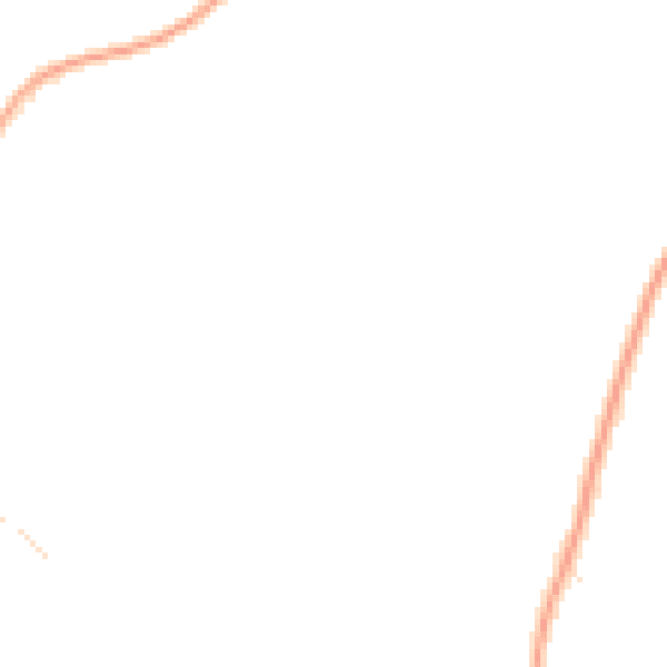 Night-time road noise heatmap for PE20 1FD