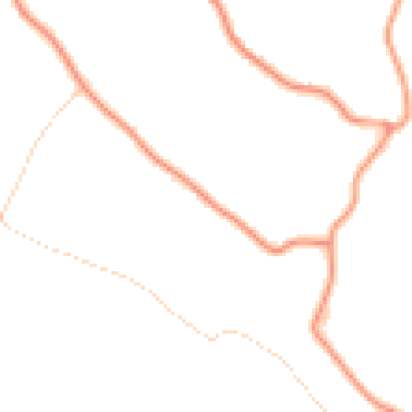 Daytime road noise heatmap for PE20 1LZ