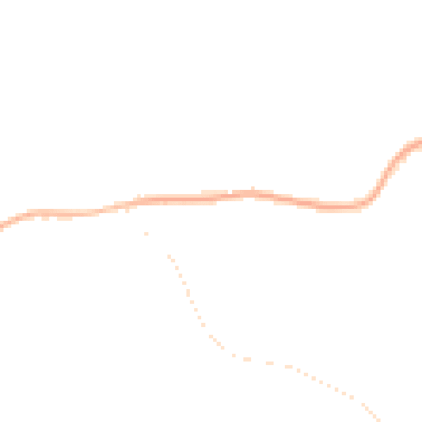 Night-time road noise heatmap for PE20 1NJ