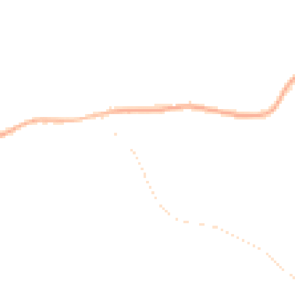 Night-time road noise heatmap for PE20 1NP