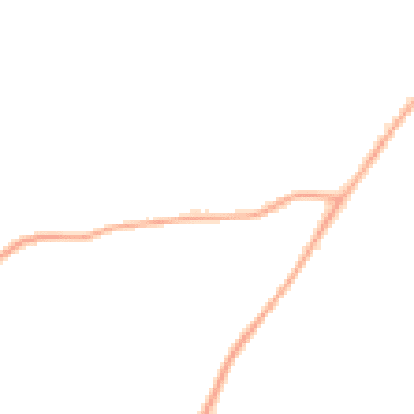Night-time road noise heatmap for PE20 1QU