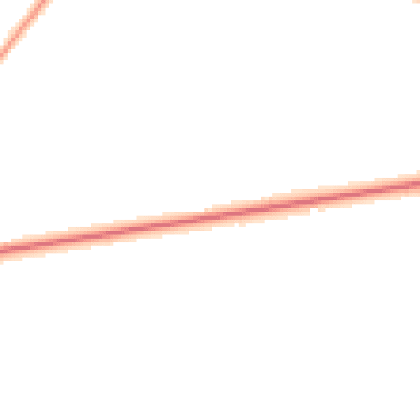 Night-time road noise heatmap for PE20 1SQ