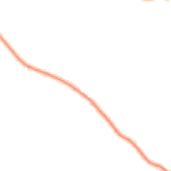 Daytime road noise heatmap for PE20 1TA