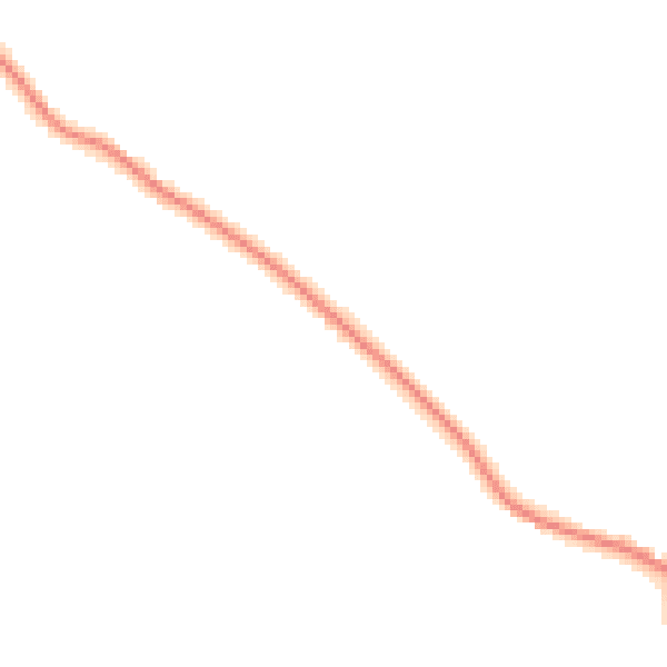 Daytime road noise heatmap for PE20 1TB