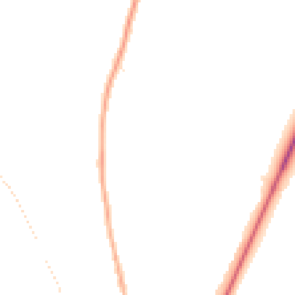 Night-time road noise heatmap for PE20 1XE