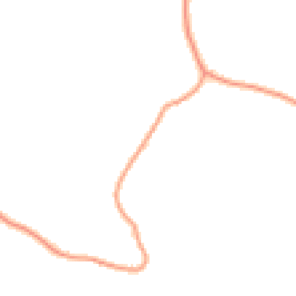 Daytime road noise heatmap for PE20 2AY