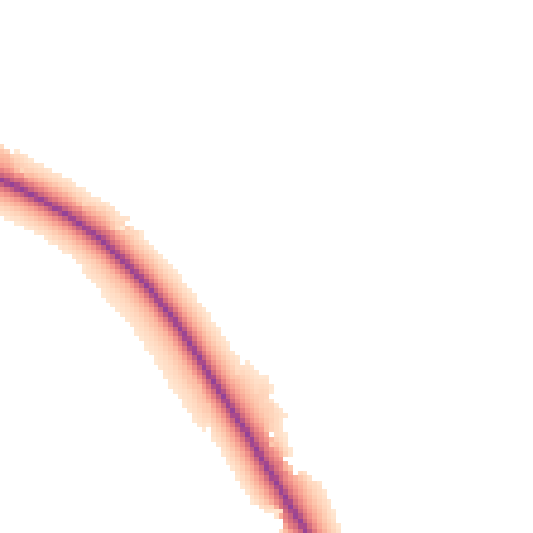 Night-time road noise heatmap for PE20 2BU