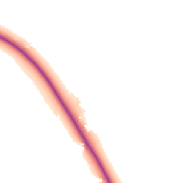 Night-time road noise heatmap for PE20 2BZ