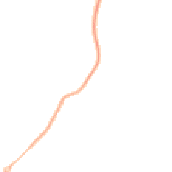 Night-time road noise heatmap for PE20 2HF