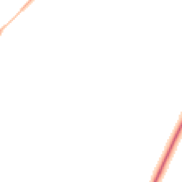 Night-time road noise heatmap for PE20 2NY
