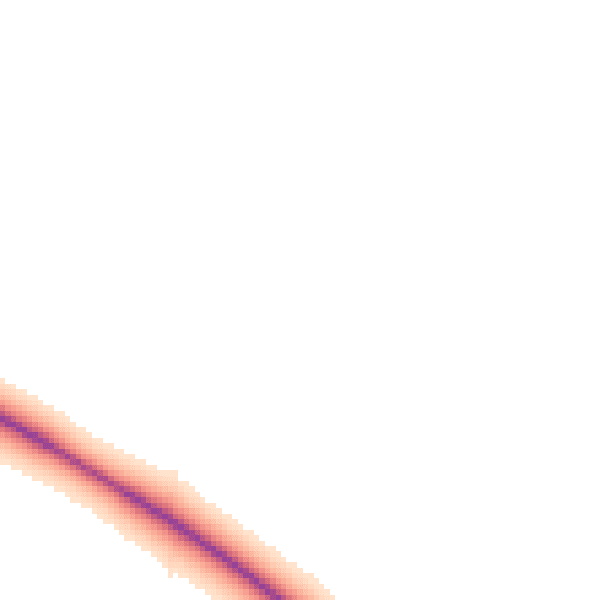 Night-time road noise heatmap for PE20 2PA