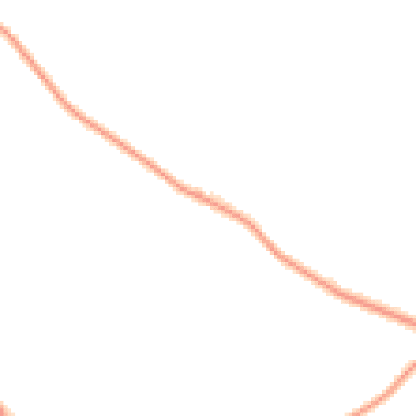 Daytime road noise heatmap for PE20 3BQ