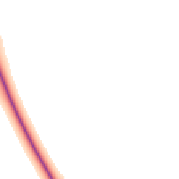 Night-time road noise heatmap for PE20 3LS