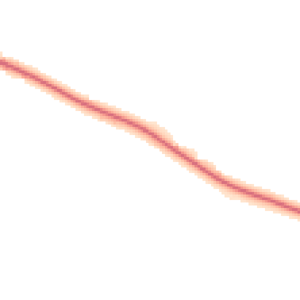 Night-time road noise heatmap for PE20 3QG