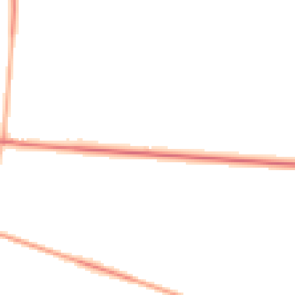 Night-time road noise heatmap for PE20 3QP