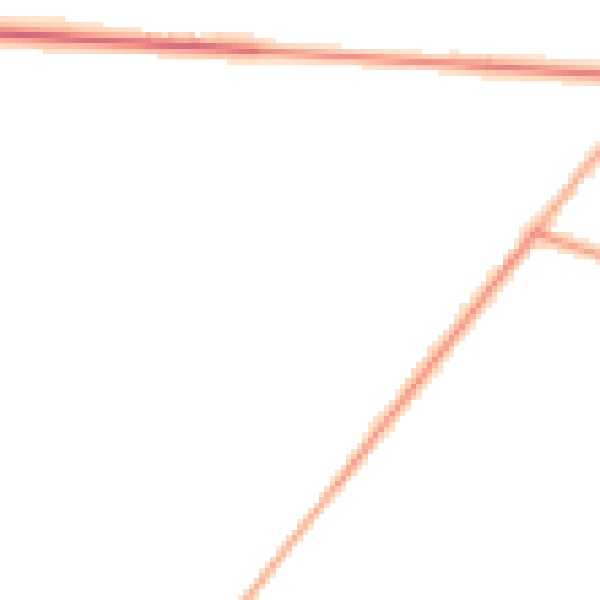 Night-time road noise heatmap for PE20 3QS