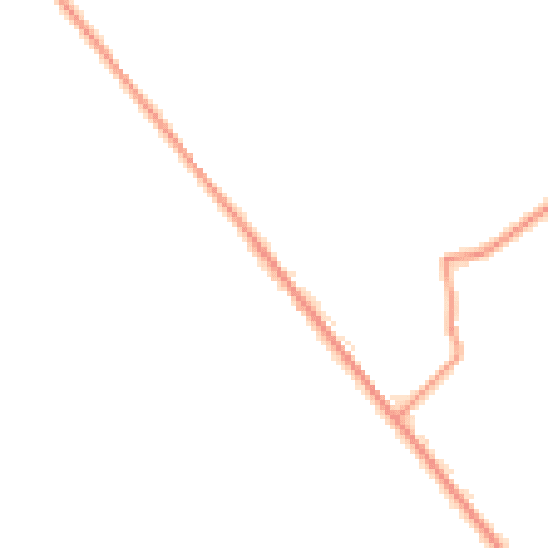 Daytime road noise heatmap for PE20 3RN
