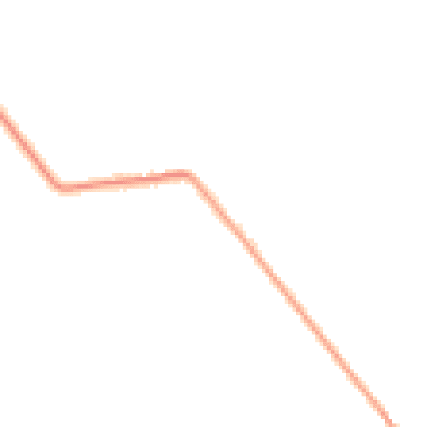Daytime road noise heatmap for PE20 3RQ
