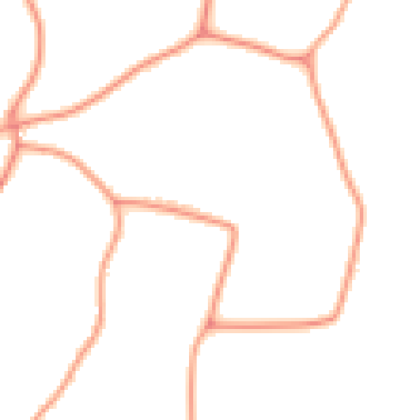Daytime road noise heatmap for PE22 0AQ