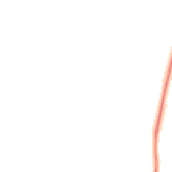Night-time road noise heatmap for PE22 0AX