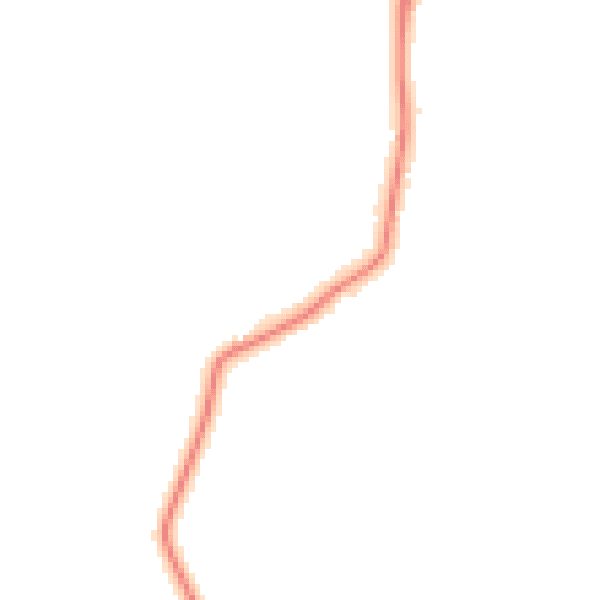 Night-time road noise heatmap for PE22 0BB
